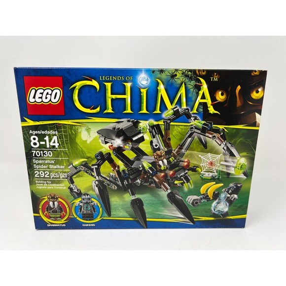 Lego Legends Of Chima Sparratus' Spider Stalker 70130 Sparratus Gorzan RETIRED - Picture 1 of 9